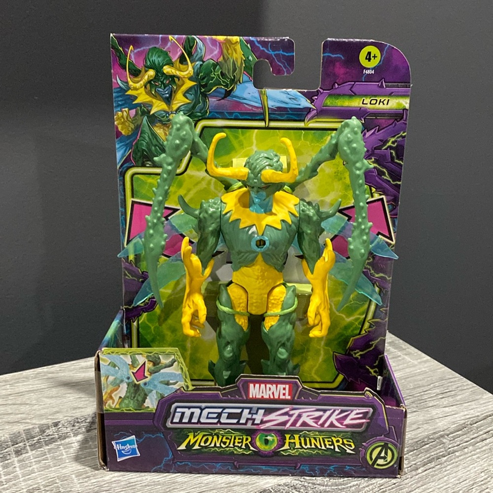 Marvel | NEW: Mech Strike Monster Hunters: Loki - Collectible Action Figure Toy